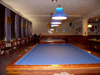 Die fertige Billard-Sport-Etage